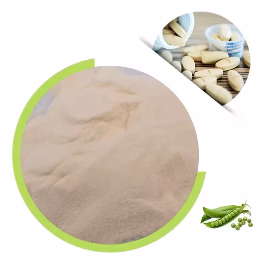 Proteína de ervilha orgânica de alta qualidade e melhor preço em pó amarelo 85%