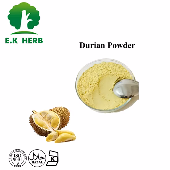 Alimentos e bebidas 100% naturais Extrato de frutas orgânicas liofilizado Durian em pó